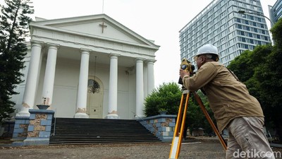 Jakarta Kembangkan Wisata Religi, Gereja Immanuel Dipercantik