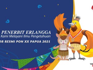 Penerbit Erlangga Jadi Sponsor Pendukung Resmi PON Papua