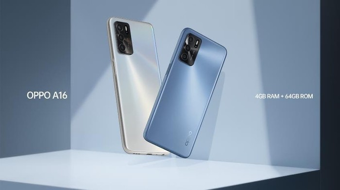 Rajai Pasar Entry Level, OPPO Luncurkan Varian A16 4/64 GB Pearl Blue