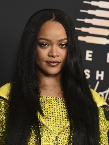 Musician and entrepreneur Rihanna attends an event for her lingerie line Savage X Fenty at the Westin Bonaventure Hotel in Los Angeles on on Aug. 28, 2021. The lingerie fashion show, 
