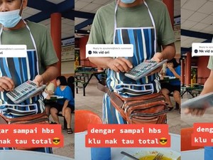 Super Cepat! Pelayan Ini Cuma Butuh 15 Detik Untuk Hitung Bon Makan Pelanggan