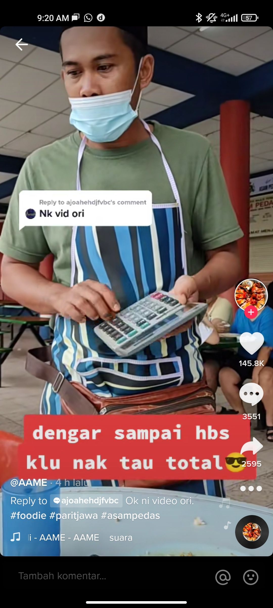 Super Cepat Pelayan Ini Cuma Butuh 15 Detik Untuk Hitung Super Cepat Pelayan Ini Cuma Butuh 15 Detik Untuk Hitung