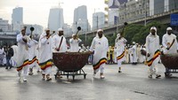 Perayaan Festival Meskel dimulai di Maskel Square, Addis Ababa. 