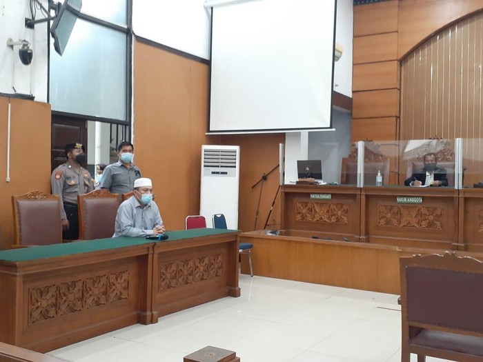 Yahya Waloni di sidang praperadilan