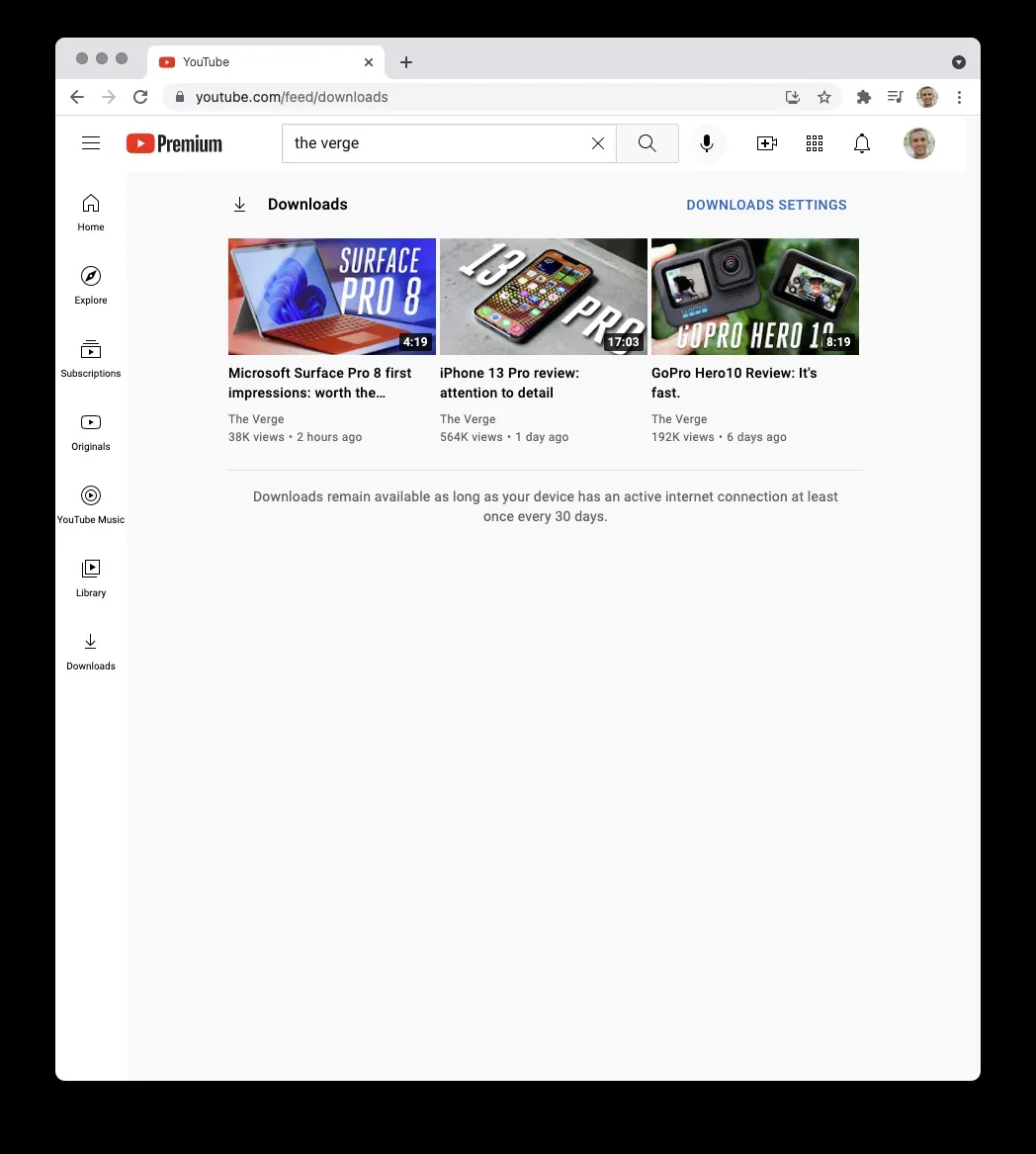 YouTube Uji Fitur Unduh Video di Browser