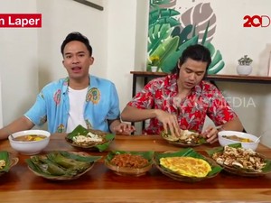 Bikin Laper! Anwar BAB Kesengsem Pepes Peda Pete dan Sayur Asem