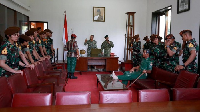 Diorama di Kostrad. (Dok akun Twitter resmi Kostrad, @Cakra_Kostrad)