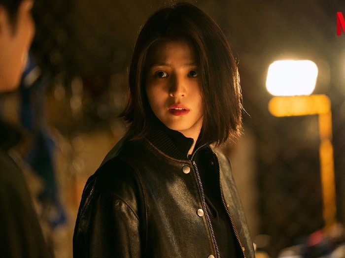 Han So Hee dalam drama Korea My Name. Foto: dok. Netflix Han So Hee dalam drama Korea My Name. Foto: dok. Netflix