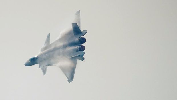Jet tempur J-16D China. (REUTERS/ALY SONG)