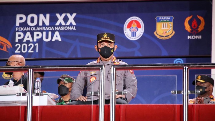 Kapolri Jenderal Listyo Sigit Prabowo meninjau kesiapan pengamanan untuk acara pembukaan dan penutupan PON ke-XX di Papua, yang rencananya dihadiri Presiden Joko Widodo.