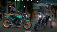 Kawasaki Z650RS menambah lini motor sport retro pabrikan geng ijo ini. Dalam siaran persnya disebutkan, Kawasaki Z650RS dibikin untuk pengendara kelas menengah yang menginginkan motor bergaya klasik. Foto: Dok. Kawasaki