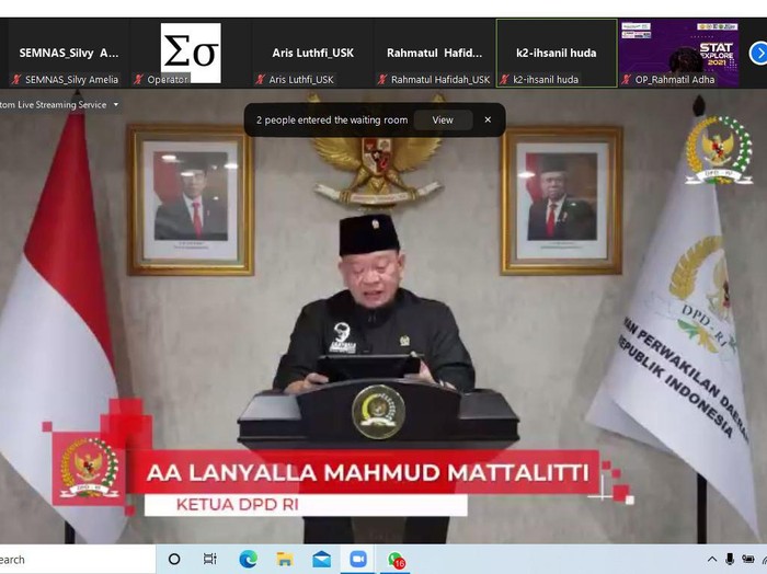 Ketua DPD RI LaNyalla Mattalitti