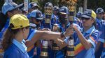 Melihat Prosesi Kirab Api PON XX Papua