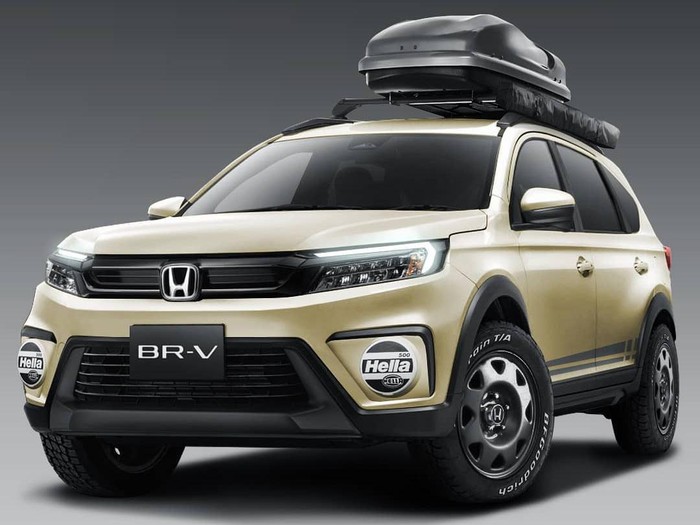 Modifikasi digital All New Honda BR-V dengan gaya outdoor oleh Radya Triadhie (RTWorks)