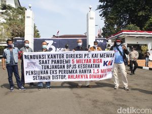 Didemo P2KA, KAI: Hak Pensiunan Diberikan Sesuai Aturan