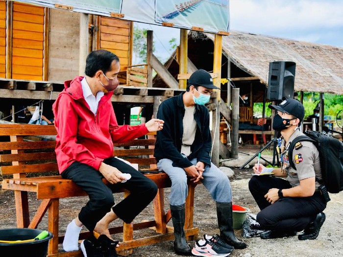 Presiden Jokowi di Bengkalis