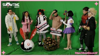 Acara live streaming, yang dipandu oleh Darius Drew dan Mindy Sabrina, berlangsung lancar mulai dari tahapan Coswalk, kemudian video presentation, hingga akhirnya proses penilaian oleh juri yang akhirnya menetapkan 9 pemenang. Foto: Showtime