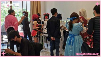 Dampak dari pandemi Covid-19, proses penobatan Showtime Cosplay Awards digelar online. Foto: Showtime
