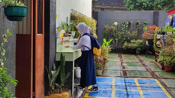 SMPN 5 Depok Gelar Simulasi Pembelajaran Tatap Muka Terbatas