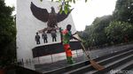 Suasana Lubang Buaya Jelang Hari Kesaktian Pancasila