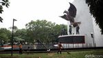Suasana Lubang Buaya Jelang Hari Kesaktian Pancasila