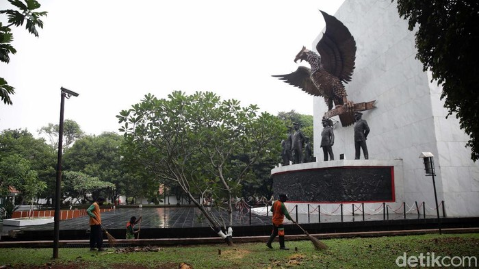 Suasana Lubang Buaya Jelang Hari Kesaktian Pancasila Peringatan Hari Kesaktian Pancasila akan digelar di Lubang Buaya, Jakarta Timur, 1 Oktober mendatang. Begini suasana di kawasan Monumen Pancasila Sakti.