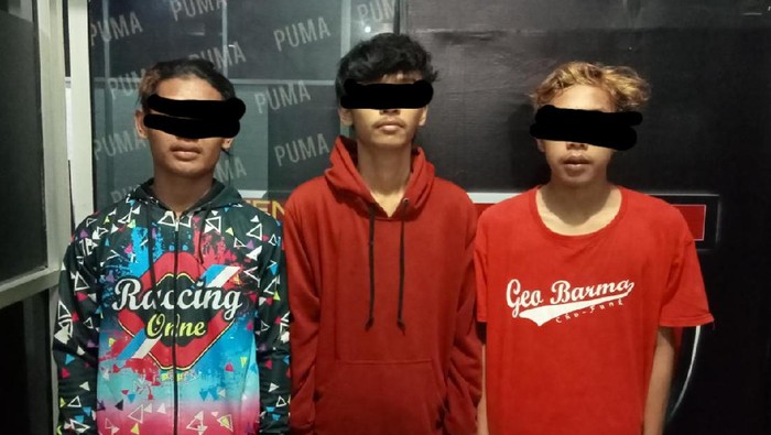 Tiga remaja pelaku pemerkosaan terhadap seorang gadis berusia 16 tahun di Lombok Tengah, NTB