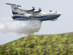 Wow, Pesawat Amfibi Terbesar Dunia Mejeng di Airshow China