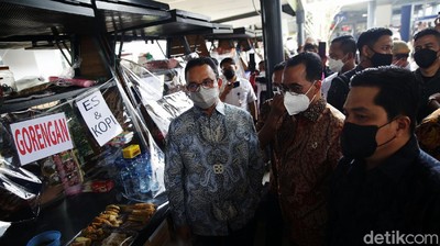 Anies dan Dua Menteri Jokowi Resmikan Penataan Stasiun Tebet