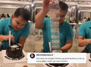 Dapat Kue Ulang Tahun Isi Uang, Pas Dibuka Tampilannya Bikin Miris!