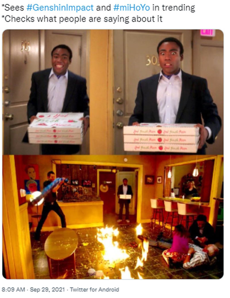 Fans Emosi, Genshin Impact Trending di Twitter