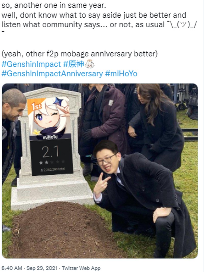 Fans Emosi, Genshin Impact Trending di Twitter