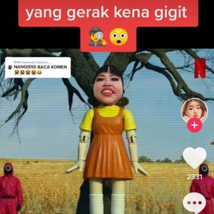 fotoinet meme lucu squid game fotoinet meme lucu squid game