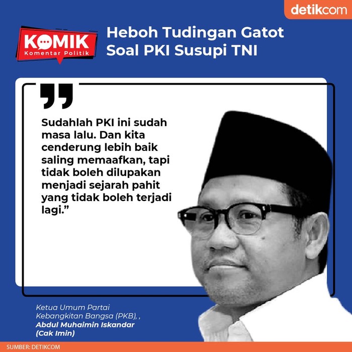 Heboh Tudingan Gatot Soal PKI Susupi TNI (Tim Infografis detikcom)