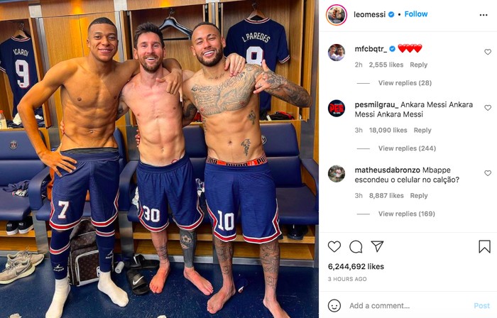 Instagram Lionel Messi