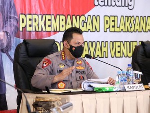 Kapolri Minta Gangguan Keamanan PON Diantisipasi, Prokes Diperkuat