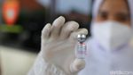 Kejar Herd Immunity, Ratusan Tahanan di Polres Bekasi Divaksinasi