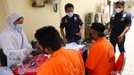 Kejar Herd Immunity, Ratusan Tahanan di Polres Bekasi Divaksinasi