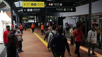 Penataan kawasan stasiun ini merupakan bagian dari integrasi transportasi di Jabodetabek. Agung Pambudhy/detikcom.