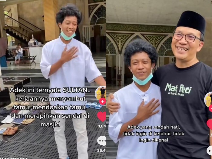 Kisah anak pemilik masjid viral di media sosial. Kisah anak pemilik masjid viral di media sosial.