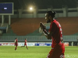 Rohit Chand merayakan gol yang dicetaknya.