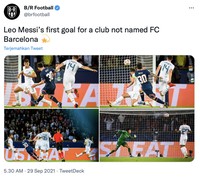 Meme Lionel Messi vs Man City