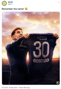 Meme Lionel Messi vs Man City