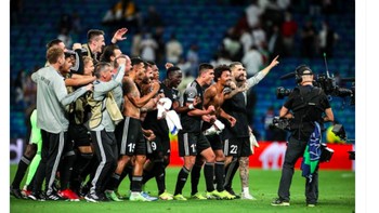 Messi jadi berita lantaran mencetak gol buat PSG pertama kalinya, namun Sheriff patut diapresiasi karena jadi pemuncak grup. Foto: Twitter