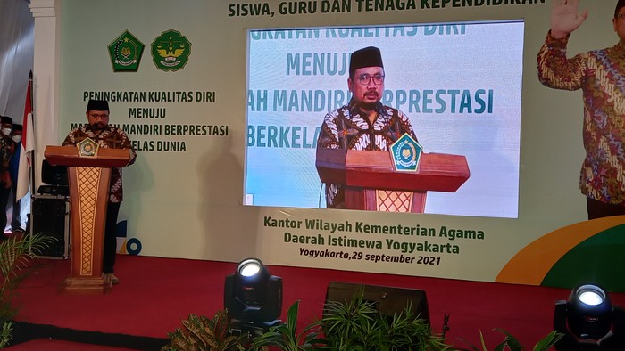 Menteri Agama Yaqut Cholil Qoumas