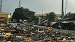 Penampakan Rongsokan Bus TransJakarta di Terminal Pulogadung