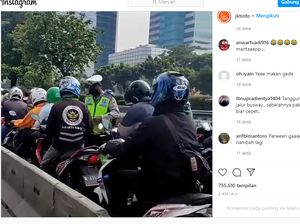 Kumat Lagi! Puluhan Pemotor Kena Tilang Massal Gegara Terobos Jalur Busway