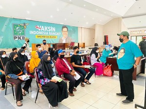 PKB Beri 1.000 Dosis Vaksin COVID untuk Warga Klaten hingga Santri