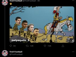 Sheriff disamakan seperti tokoh komik Lucky Luke. (Foto: dok. Twitter)