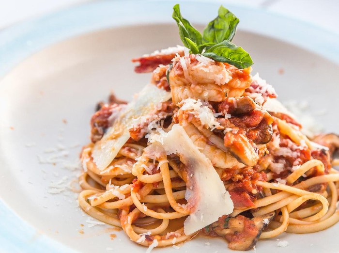 Resep Linguine Udang Saus Tomat Resep Linguine Udang Saus Tomat